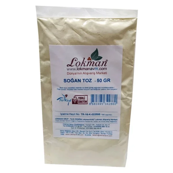 LokmanAVM Soğan Tozu 50 gr - Görsel 6
