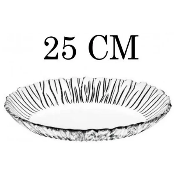 Paşabahçe Aurora 10547 25 cm Oval Servis Tabağı - Görsel 7