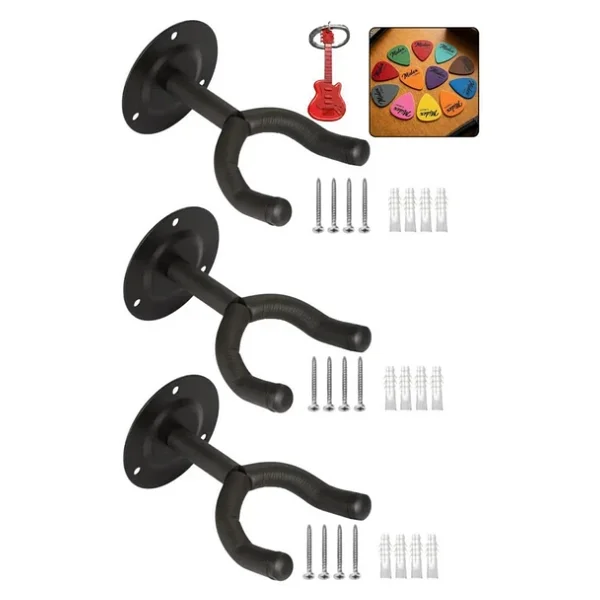 Lastvoice Gds-333 (3X) Gitar Duvar Askı Standı Aparatı (3'lü Paket) - Görsel 5