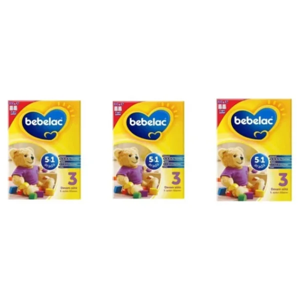 Bebelac 3 Devam Sütü 800 gr 3 Adet - Görsel 4