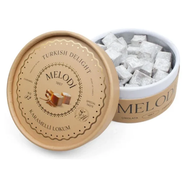 Melodi Çikolata Karamelli Lokum 250 gr - Görsel 4