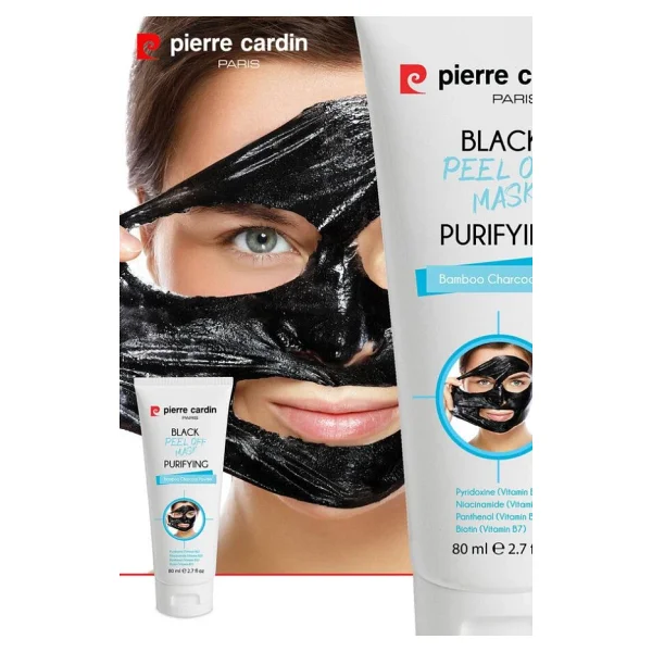Pierre Cardin Peel Off Arındırıcı Soyulabilir Siyah Yüz Maskesi 80 ml - Görsel 4