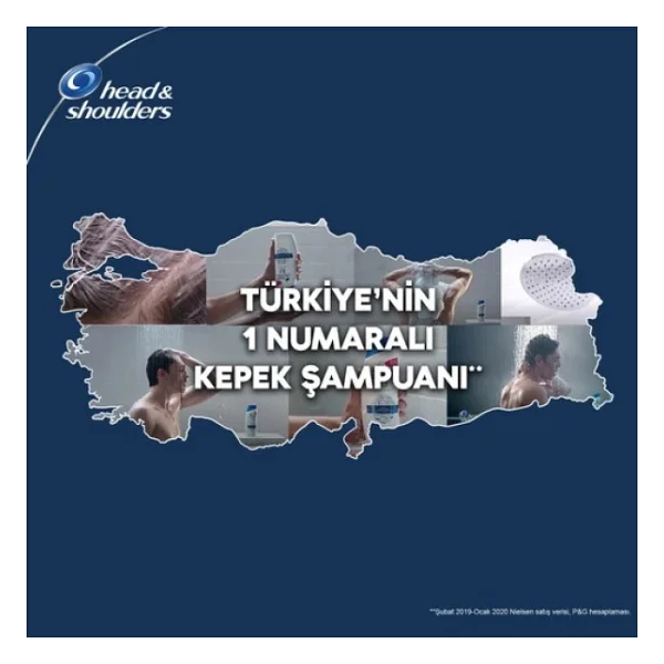 Head & Shoulders Limon Ferahlığı 350 ml Kepek Şampuanı - Görsel 6