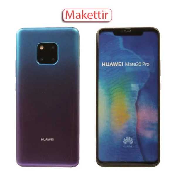 Huawei Mate 20 Pro Dummy Maket Telefon 1 Sınıf A Kalite - Lacivert - Görsel 3