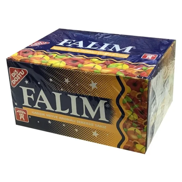 Falım 100'lü Tekli Karışık Meyve Aromalı Sakız - Görsel 4