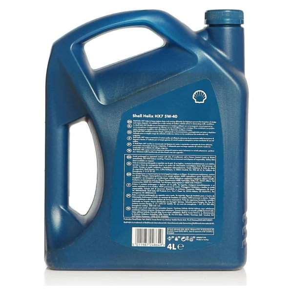 Shell Helix HX7 5W-40 4 lt Motor Yağı - Görsel 5