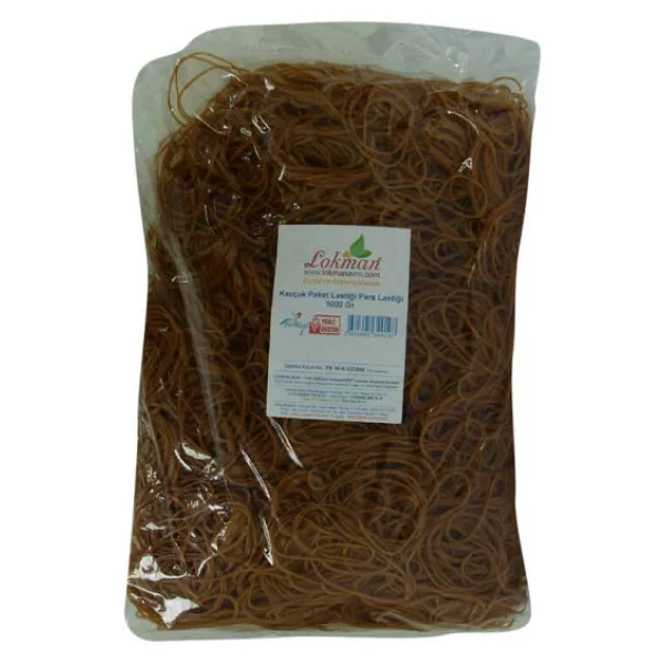 Kauçuk Paket Lastiği Para Lastiği 1000 Gr Paket - Görsel 2