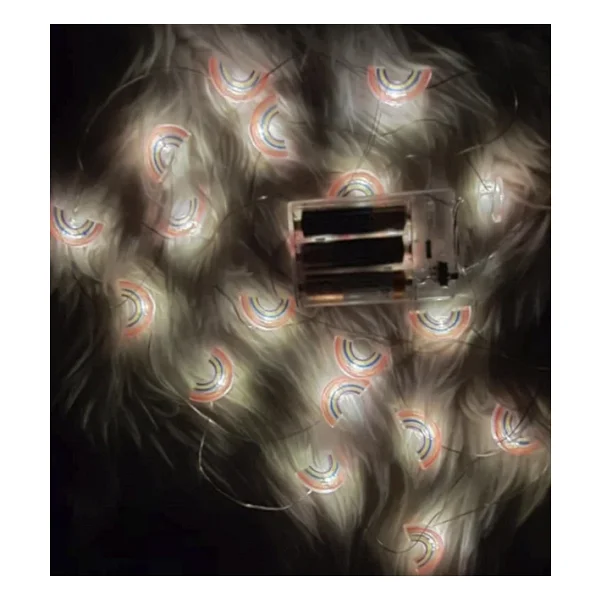 Led Işıklı Gökkuşağı Dekoratif Işıklı İp - Görsel 6