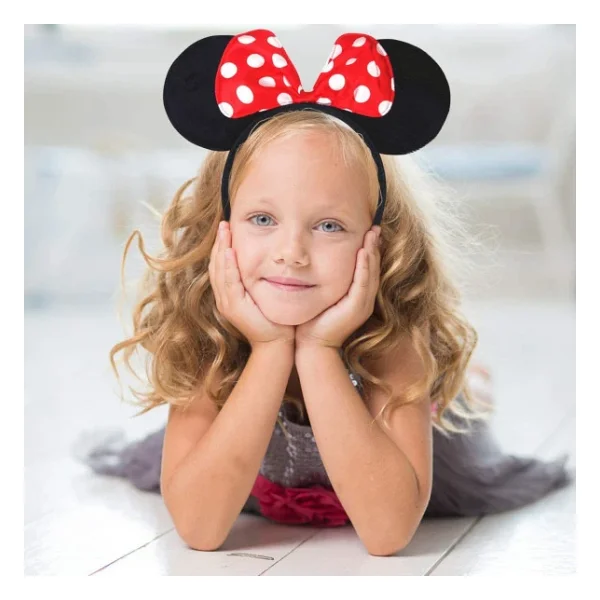Minnie Mouse Taç Fare Tacı Kafa Bandı - Görsel 7