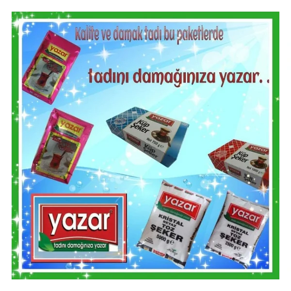 Yazar Kristal Toz Şeker 5 kg - Görsel 7