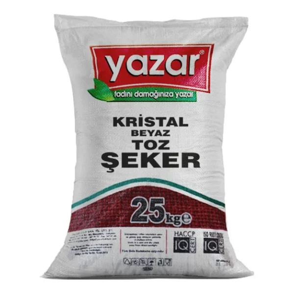 Yazar Kristal Toz Şeker 25 kg - Görsel 3