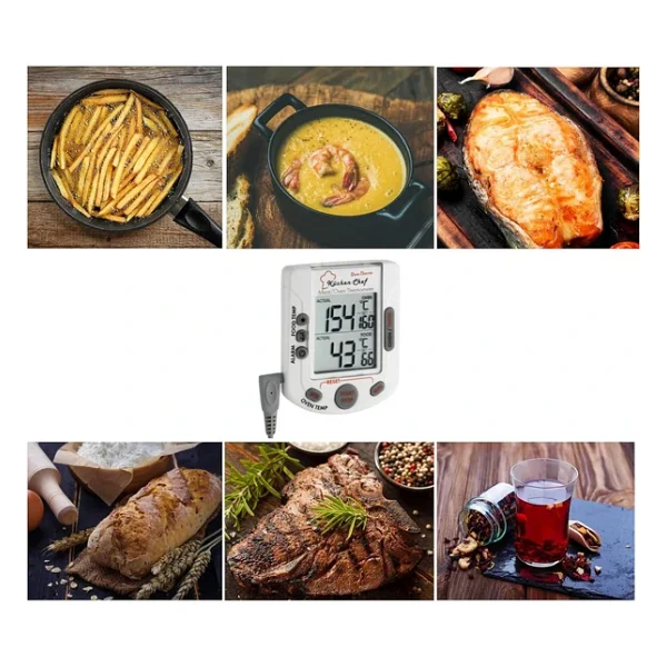 Tfa Küchen-Chef Dijital Saplamalı Fırın Termometresi - Görsel 7