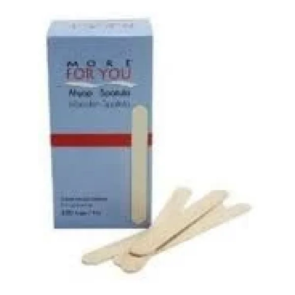 More For You Ahşap Ağda Spatulası 100 Adet Spatula - Görsel 7