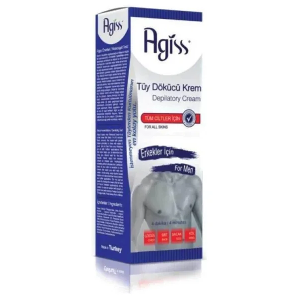 Agiss Tüy Dökücü Krem Erkeklere Özel 100 ml - Görsel 2