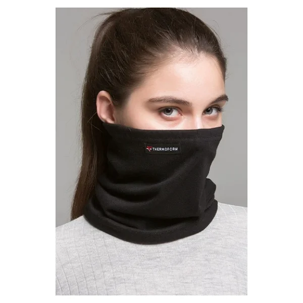Thermoform Heavy Yetişkin Boyunluk Yüz Maskesi Siyah - Görsel 2