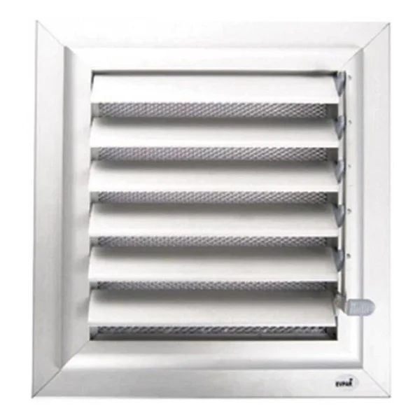 Plastik Menfez Banyo / WC Havalandırma Menfezi Panjur 45X45 CM - Görsel 2