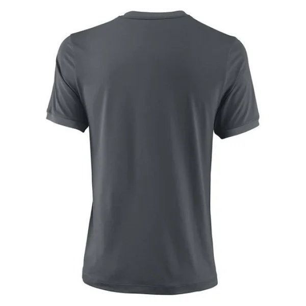 Wilson UWII Henley DK Gri Erkek Tenis T-Shirt wra762906 Gri S - Görsel 6
