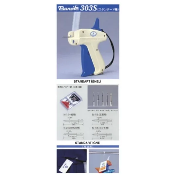 Etiketleme Tabancası Bano'k 303-S - Görsel 3