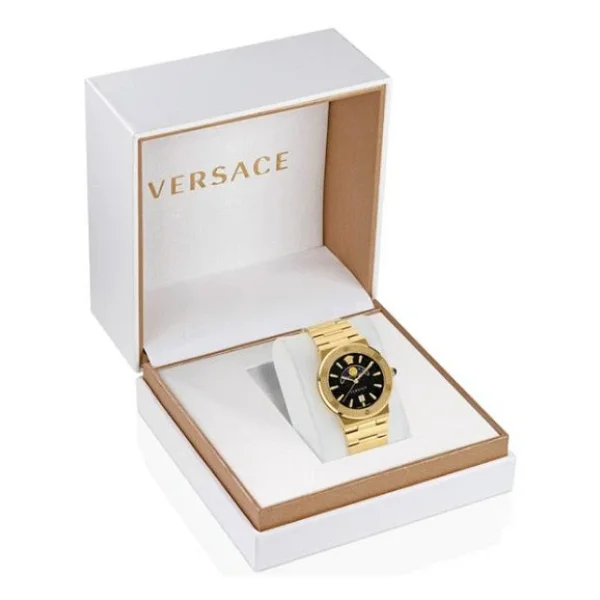 Versace Greca Logo Moonphase VRSCVE7G00323 Kol Saati - Görsel 7