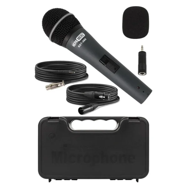 Hepa Merz RST-360 Dinamik Cardioid Kablolu El Mikrofonu - Görsel 6
