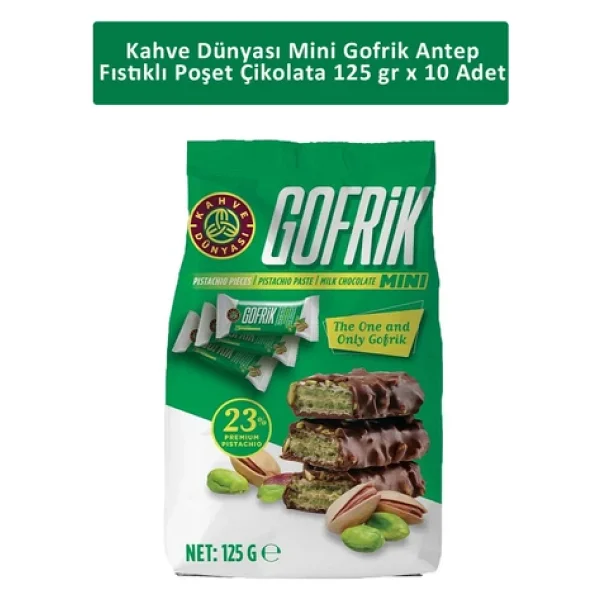 Kahve Dünyası Gofrik Mini 10x12.5 gr 10'lu - Görsel 2