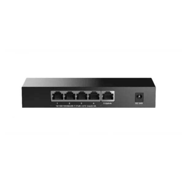 H3C Magic 9801A5BX BS205T-P 5 Port 10/100/1000 4 Port PoE+ 57W Yonetilemez Desktop Switch - Görsel 6