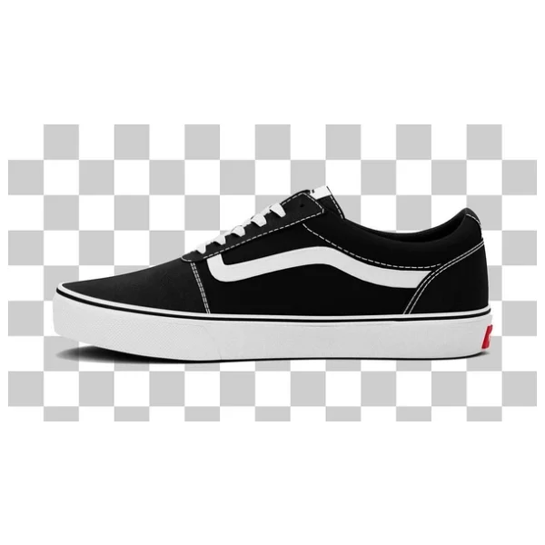 Vans Ward VN0A3IUNIJU1 Siyah-Beyaz Kadın Spor Ayakkabı - Görsel 2