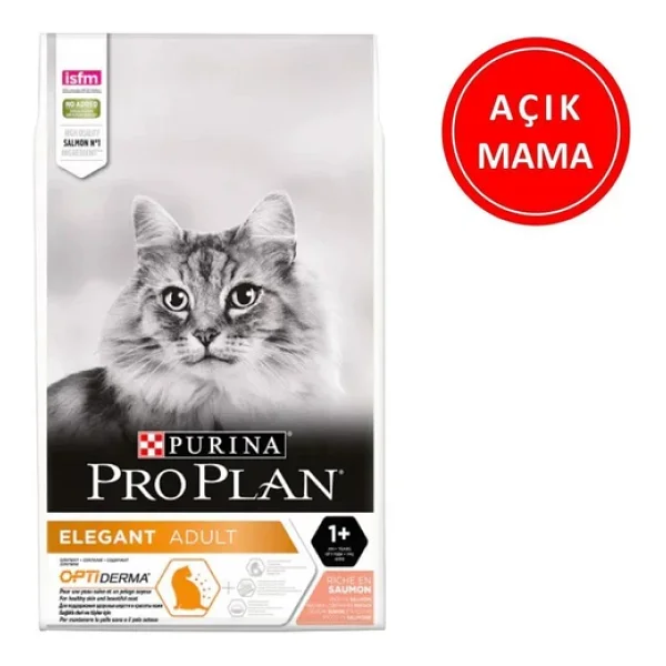 Pro Plan Derma Care Somonlu 1 kg Yetişkin Kedi Maması - Açık Paket - Görsel 4