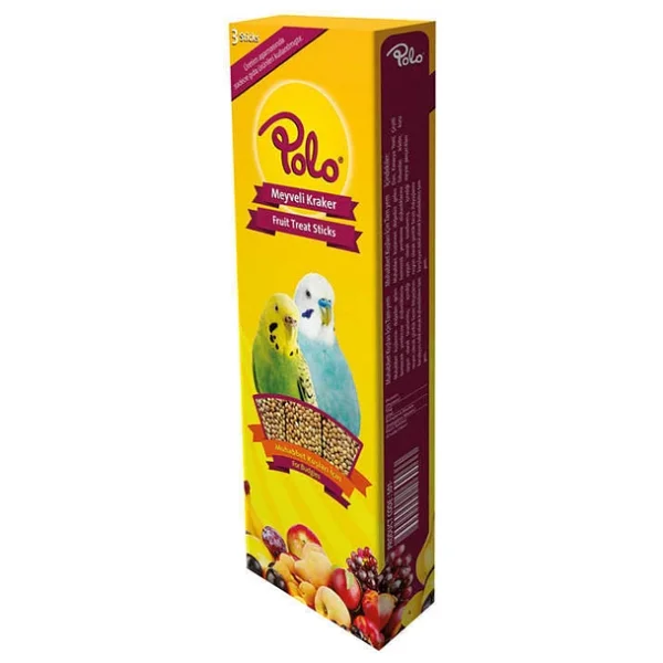 Polo Meyveli Muhabbet Kuşu Krakeri 3 lü Paket 95 Gr - Görsel 5