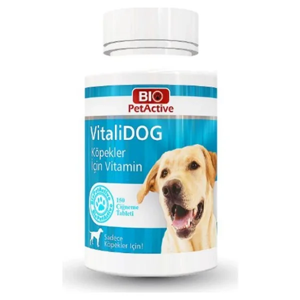 Bio PetActive Vitalidog 150 Tablet Köpekler için Multivitamin - Görsel 5