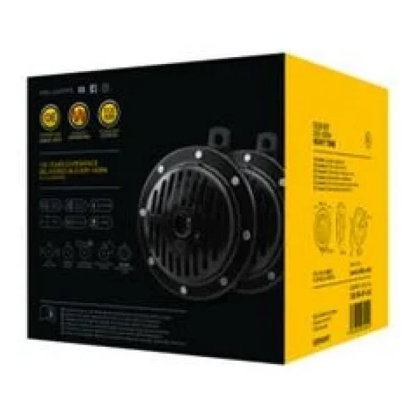Hella Superton Korna 12V Siyah 310-380 Hz 3Cb004811-042 - Görsel 6
