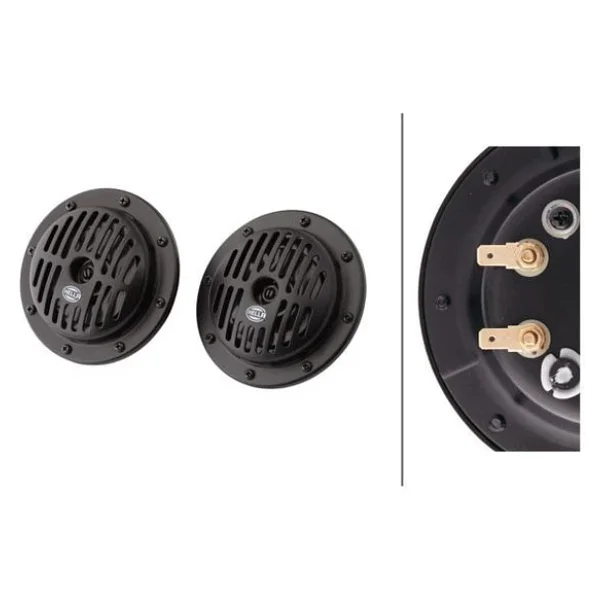 Hella Superton Korna 12V Siyah 310-380 Hz 3Cb004811-042 - Görsel 8