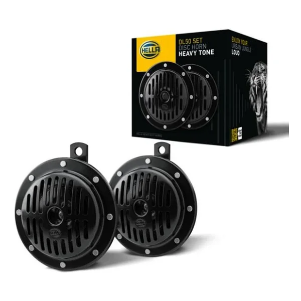 Hella Superton Korna 12V Siyah 310-380 Hz 3Cb004811-042 - Görsel 2
