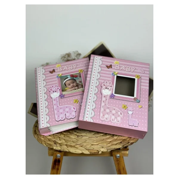 Rabsev Rs031 Kutulu Bebek Fotoğraf Albümü 10X15 Cm 200 Fotoğraf Kapasiteli Lüks Anı Albümü - Görsel 8
