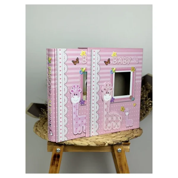Rabsev Rs031 Kutulu Bebek Fotoğraf Albümü 10X15 Cm 200 Fotoğraf Kapasiteli Lüks Anı Albümü - Görsel 10