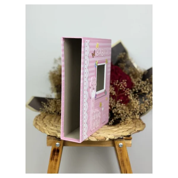 Rabsev Rs031 Kutulu Bebek Fotoğraf Albümü 10X15 Cm 200 Fotoğraf Kapasiteli Lüks Anı Albümü - Görsel 9