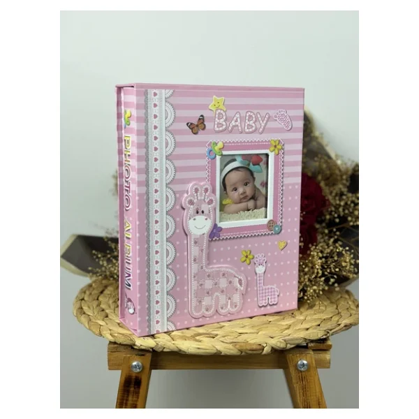 Rabsev Rs031 Kutulu Bebek Fotoğraf Albümü 10X15 Cm 200 Fotoğraf Kapasiteli Lüks Anı Albümü - Görsel 6