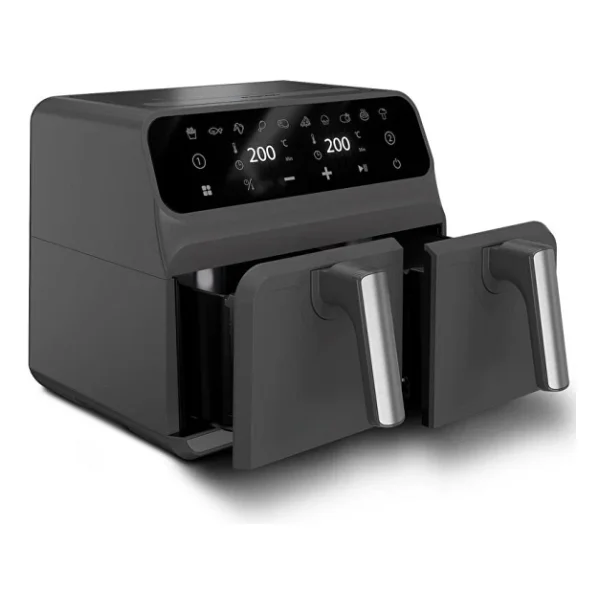 Blaupunkt D7800 Taste Master Çift Hazneli Air Fryer 4+4 lt Yağsız Fritöz - Görsel 7