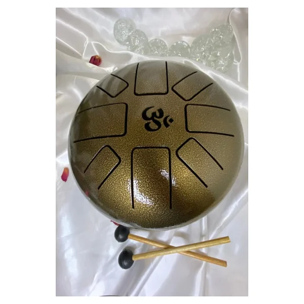 Meditasyon Çanı Yoga Çanı Feng Shui Hand Pan Drum Tongue Drum Dil Davul u - Görsel 3