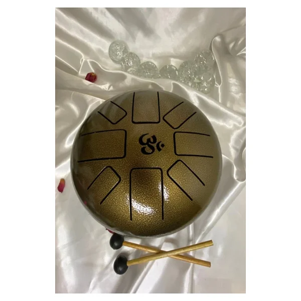 Meditasyon Çanı Yoga Çanı Feng Shui Hand Pan Drum Tongue Drum Dil Davul u - Görsel 7