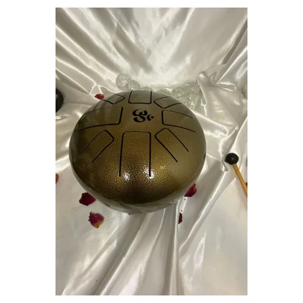Meditasyon Çanı Yoga Çanı Feng Shui Hand Pan Drum Tongue Drum Dil Davul u - Görsel 8