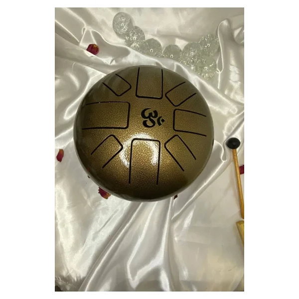 Meditasyon Çanı Yoga Çanı Feng Shui Hand Pan Drum Tongue Drum Dil Davul u - Görsel 10