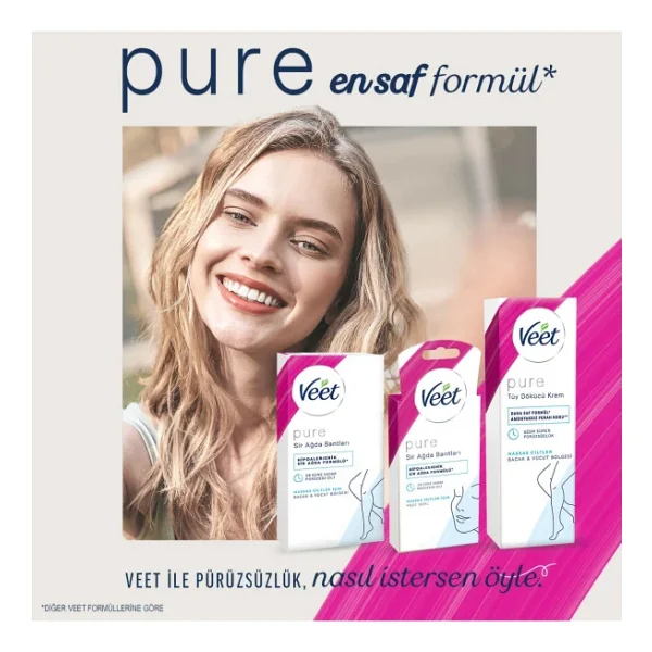 Veet Pure Sir Ağda Bandı - Görsel 5
