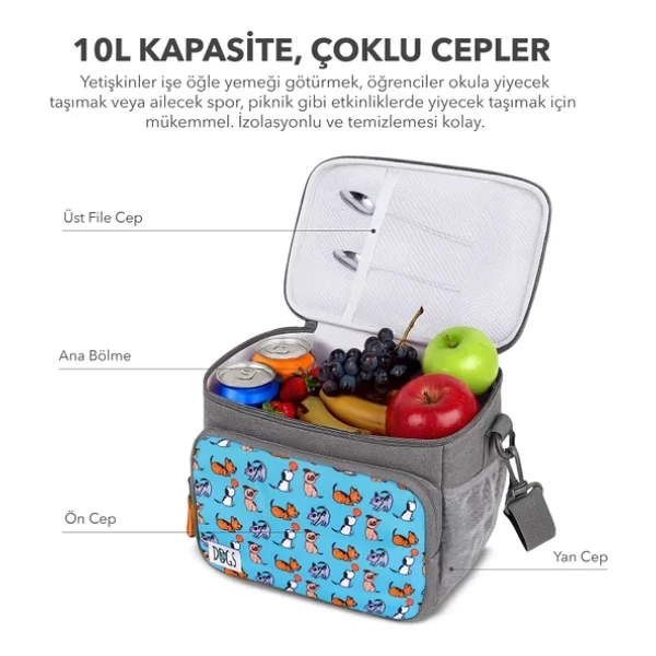 Biggdesign Cats Isı Yalıtımlı Çanta - Görsel 10
