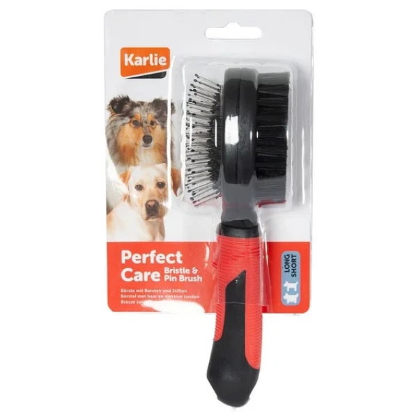 Karlie Pro İğne Başlıklı Çift Taraflı 22.5x6 cm Fırça - Görsel 3
