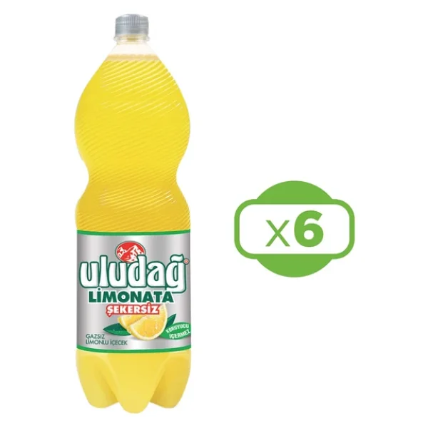 Uludağ Şekersiz Limonata 2 lt 6'lı - Görsel 5