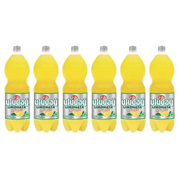 Uludağ Şekersiz Limonata 2 lt 6'lı - Görsel 6