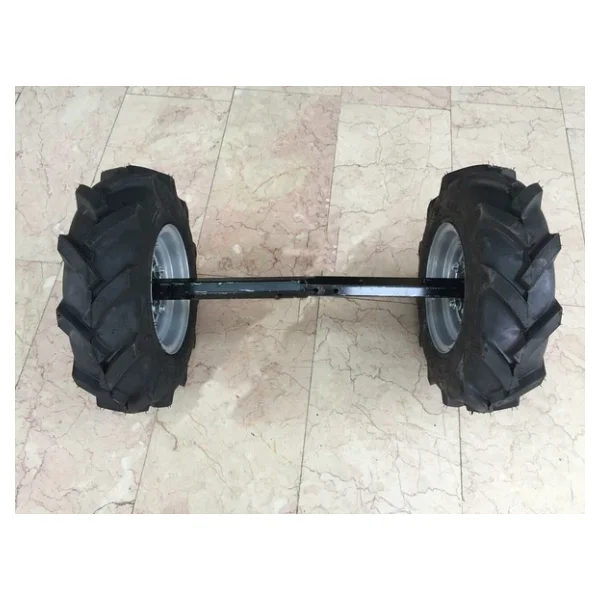 Yağmur Çapa Makinası Teker Takımı 4.00 x 80 27 mm Sabit Aks - Görsel 7
