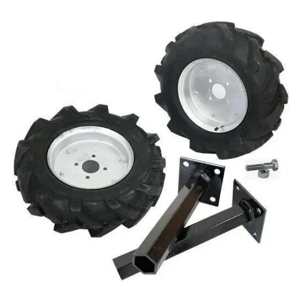 Yağmur Çapa Makinası Teker Takımı 4.00 x 80 27 mm Sabit Aks - Görsel 6