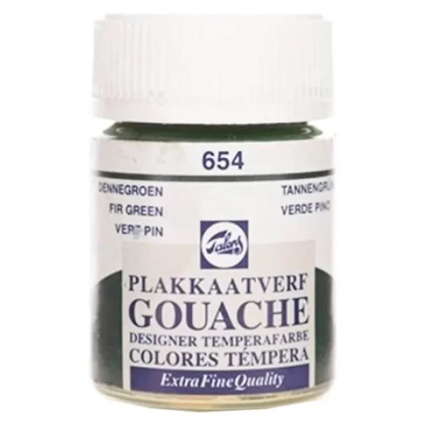 Talens 16 ml Guaj Boya 654 Firgreen - Görsel 5